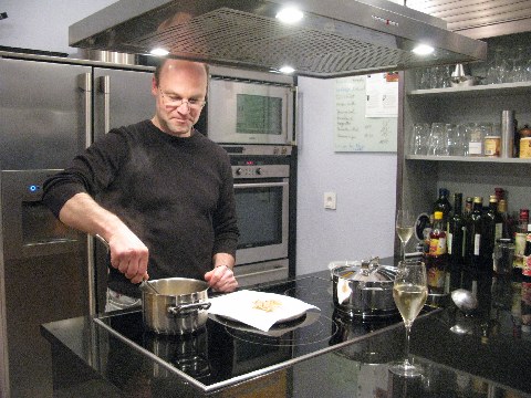 The Chef in his Kitchen