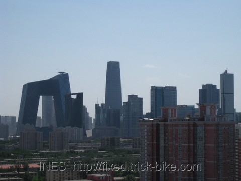 CCTV Building and Guomao Tower 3
