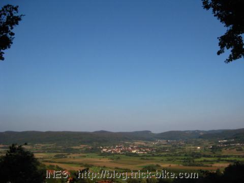 View of Franconian Switzerland Hills and Cliffs