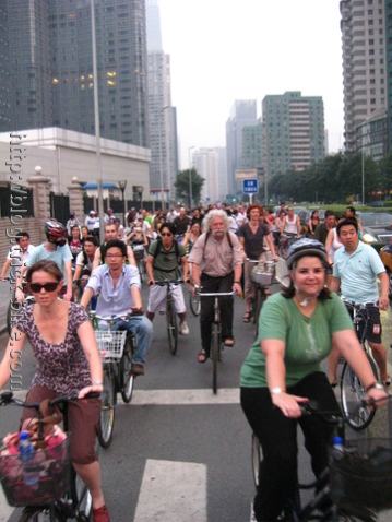Beijing Green Train Bicycle Ride June 2009