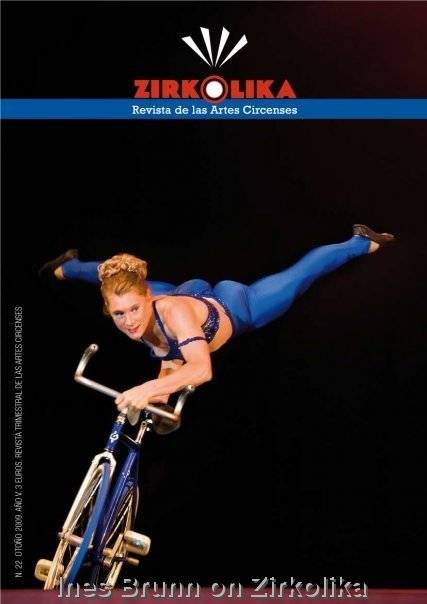 Ines Brunn Trick Bike Performance on Zirkolika