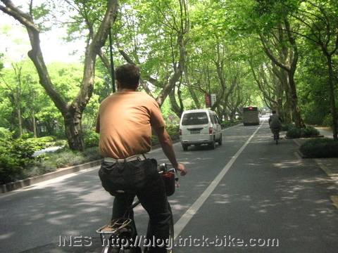 Bike Riding in Hangzhou